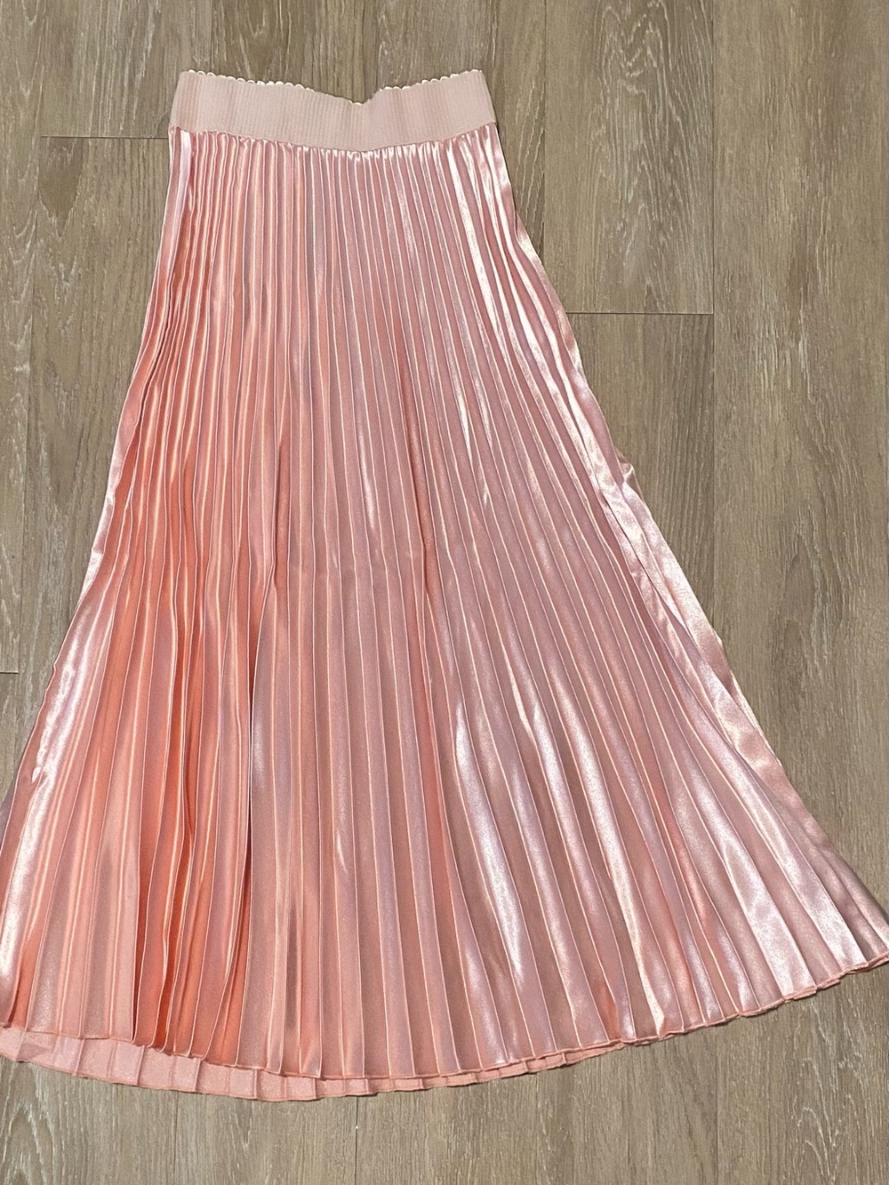 NEW! Pleated Maxi Skirt